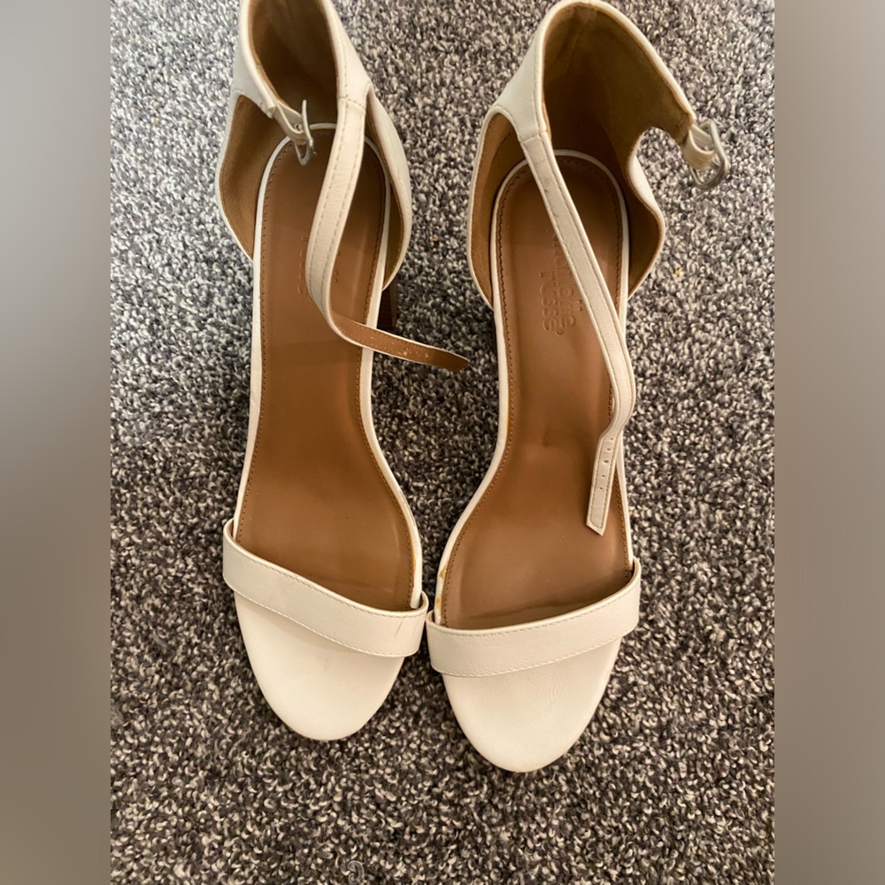 White Charlotte Russe heels